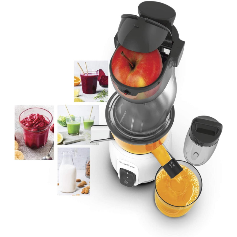 Extracteur de Jus Ultra Juice 200W Blanc - MOULINEX - ZU600110