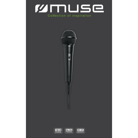 Microphone filaire - MUSE - MC-20B