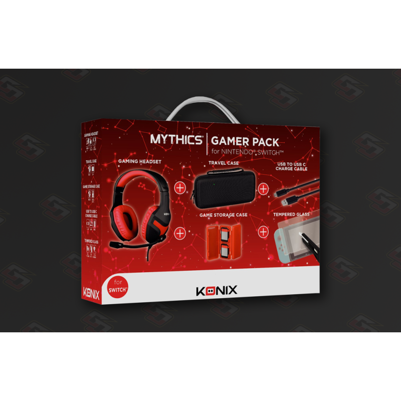 Pack Nintendo Switch - KONIX - 61881109644