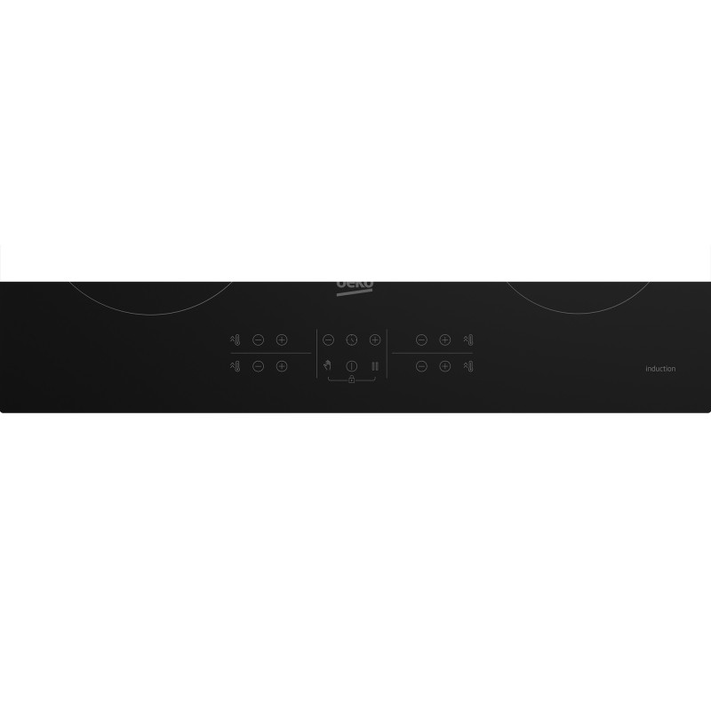 Plaque induction - 4 foyers - 7200W - BEKO - HII64200MT