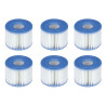 CARTOUCHES FILTRATION SPA X6
