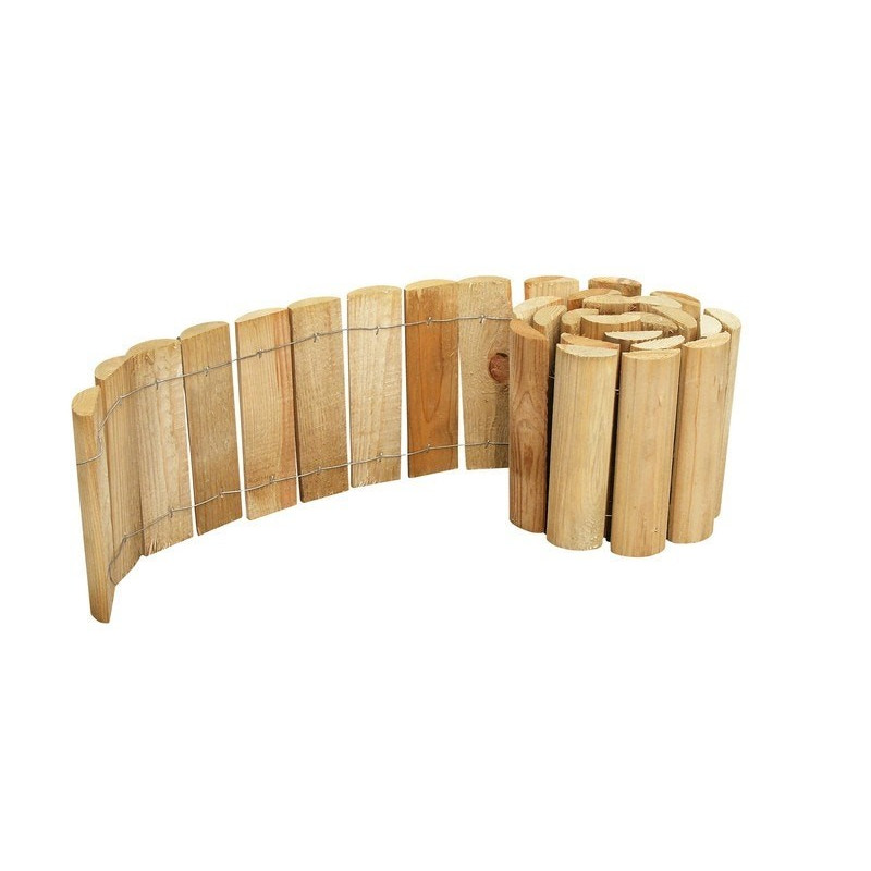 BORDURE PIN 5X20X180CM 1/2 RONDIN