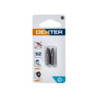 Lot De 2 Embouts De Vissage Dexter Pz2 25 Mm