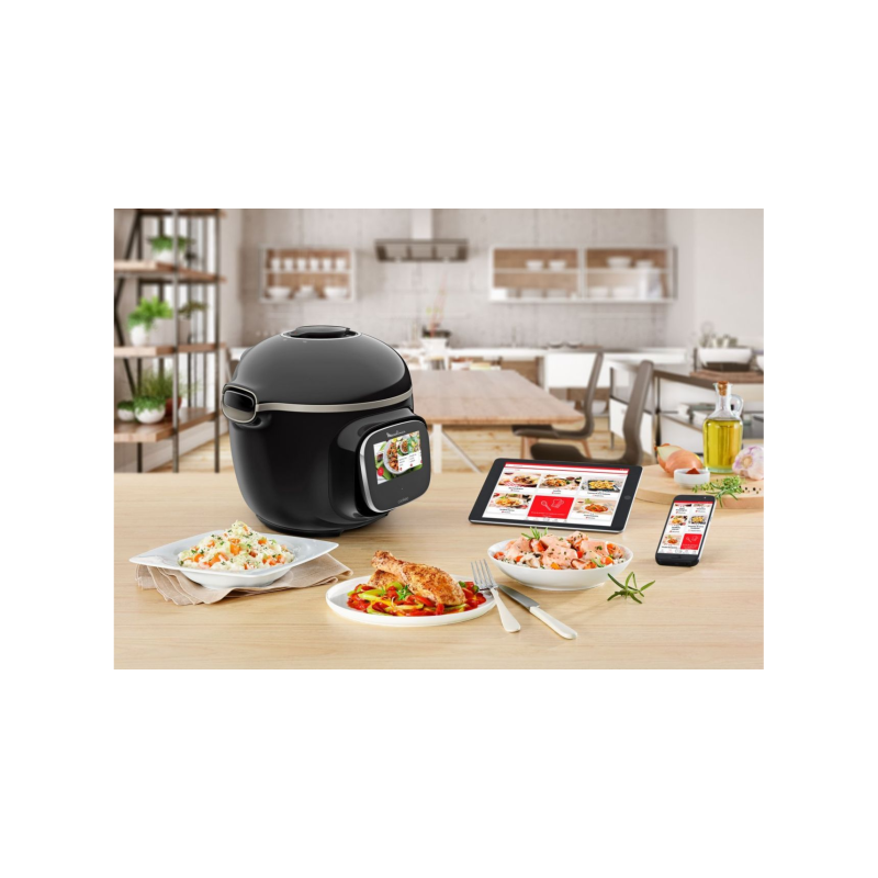 Multicuiseur Cookéo Touch Wifi 1600W - MOULINEX - CE902800