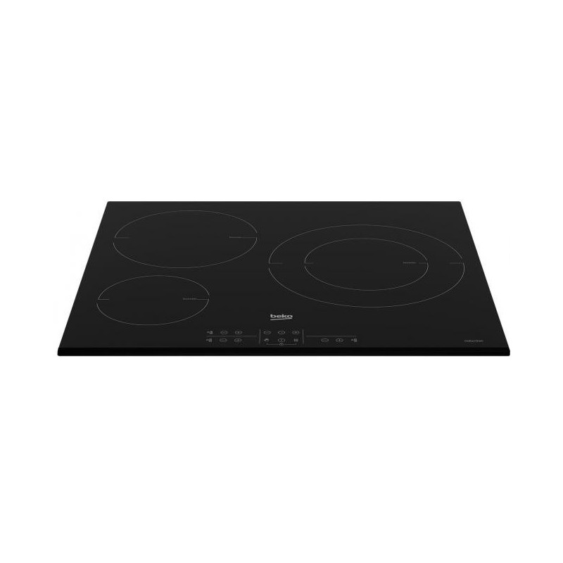 Plaque de cuisson induction - 3 foyers - BEKO - HII63200MTB