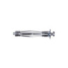 Lot de 10 chevilles à expansion. STANDERS. diam.8 x L.46 mm