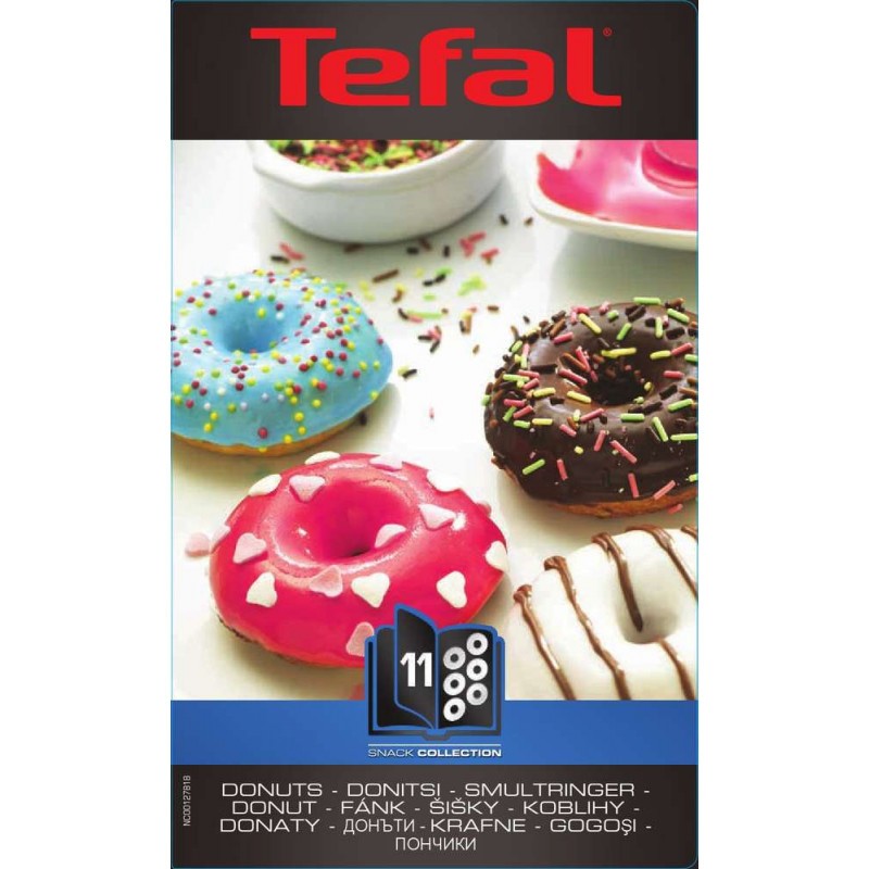 Donuts avec les plaques Tefal Snack collection - Je cuisine