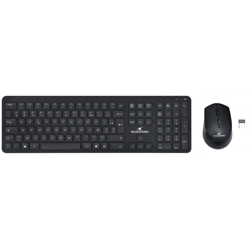 Ensemble Clavier Souris - BLUESTORK - BS-PACK-EASY SLIM BF