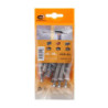 Lot De 15 Chevilles À Frapper Standers. Diam.6 X L.40 Mm