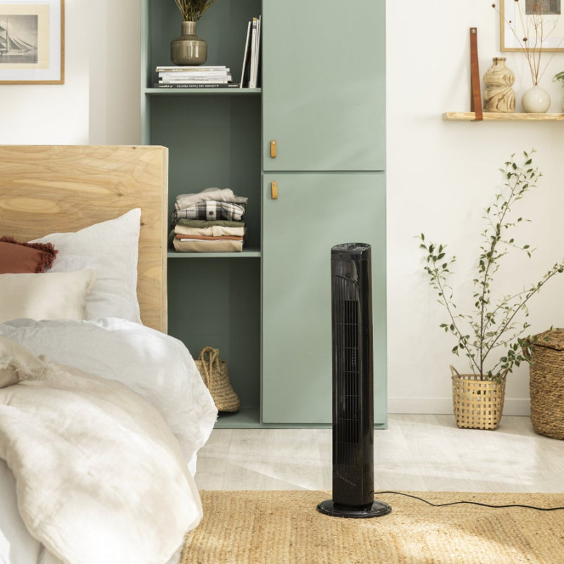 Colonne d'air tower 2 77 cm 45 w EQUATION noir