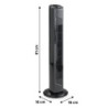 Colonne d'air tower 2 77 cm 45 w EQUATION noir