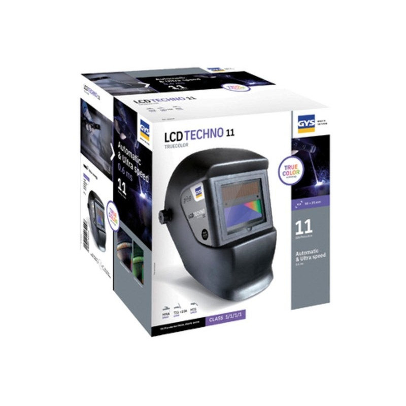Masque De Soudeur Automatique Gys Techno 11 True Color