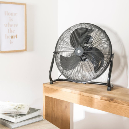 Ventilateur brasseur air  Jervis3 noir 45 cm 120w d 45cm