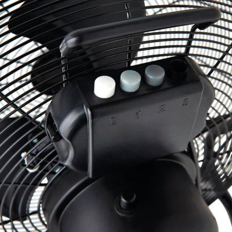Ventilateur sol Jervis noir  30 cm 45w