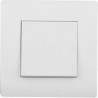 Interrupteur va-et-vient complet Mirage. blanc