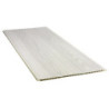 Lambris en pvc bois fin blanc. GROSFILLEX. L.260 x l.37.5 cm x Ep.8 mm