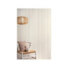 Lambris en pvc bois fin blanc. GROSFILLEX. L.260 x l.37.5 cm x Ep.8 mm