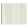 Lambris en pvc bois fin blanc. GROSFILLEX. L.260 x l.37.5 cm x Ep.8 mm