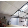 Lambris en pvc bois fin blanc. GROSFILLEX. L.260 x l.37.5 cm x Ep.8 mm