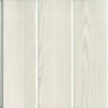 Lambris en pvc bois fin blanc. GROSFILLEX. L.260 x l.37.5 cm x Ep.8 mm