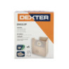 Lot de 5 sacs aspirateur en papier DXS32P pour KARCHER. DEXTER