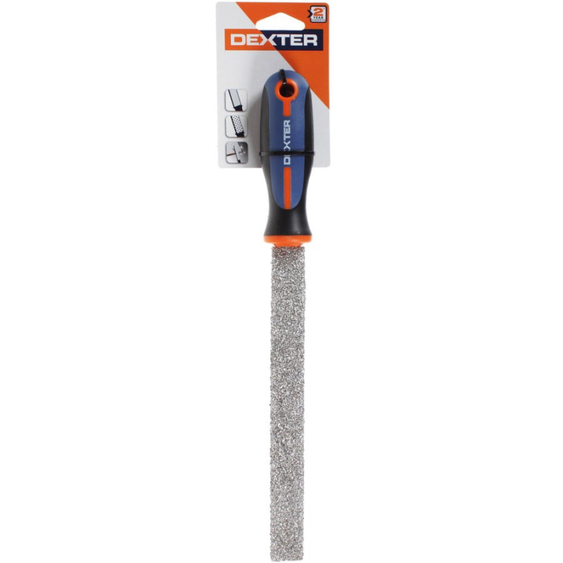 Lime Abrasive 2 Faces Dexter Pour Céramique. L.200 Mm