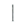 Pied de table chromé. diamètre 6 cm x hauteur réglable de 70 à 110 cm
