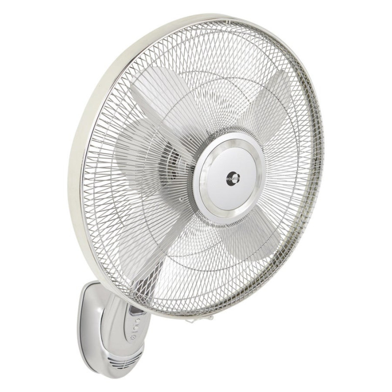 Ventilateur mural. EQUATION. Wally. Diam.40 cm. 55 W gris