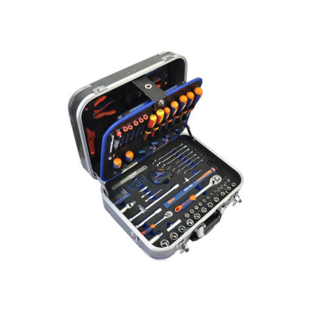 Coffret d'outils de mécanicien 141 pièces. DEXTER