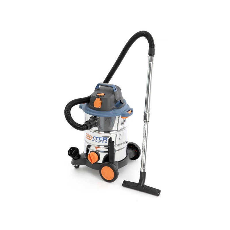 Aspirateur de chantier eau et poussières DEXTER POWER. 17.0 kPa. 30.0 l