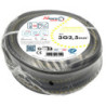 Câble électrique 3G 2.5 mm² U1000R2V. L.25 m noir