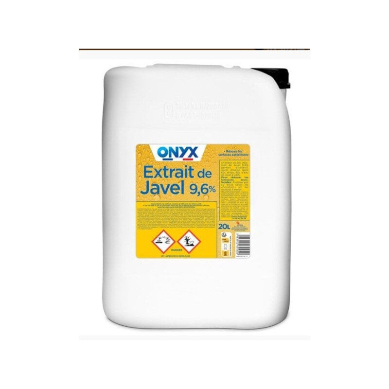 Extrait de javel 9.6% chlore actif ONYX. 20L