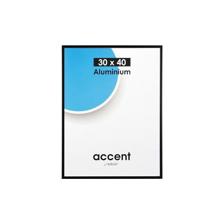 CADRE ACCENT 30 X 40 CM NOIR