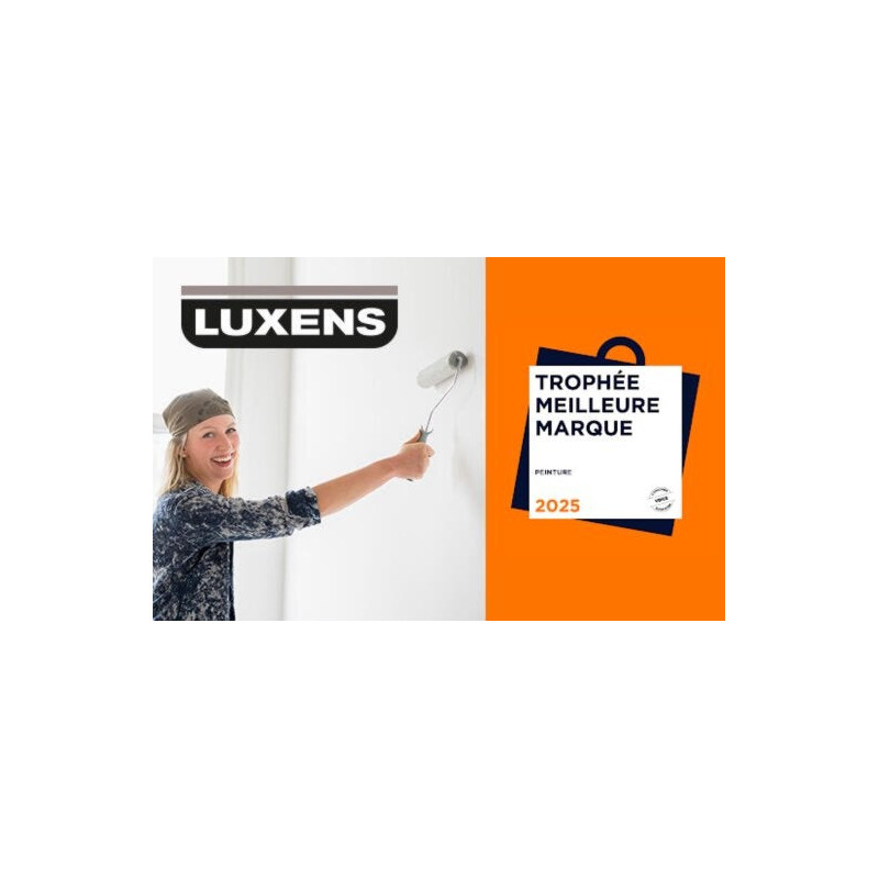 Peinture mur / plafond / boiserie LUXENS Biosourcee blanc velours. 5 L