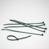 CLIPS PLASTIQUE NATERIAL 50 PIECES VERT