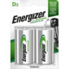 Lot De 2 Piles Rechargeable Lr20 D. 2500 Mah. Energizer