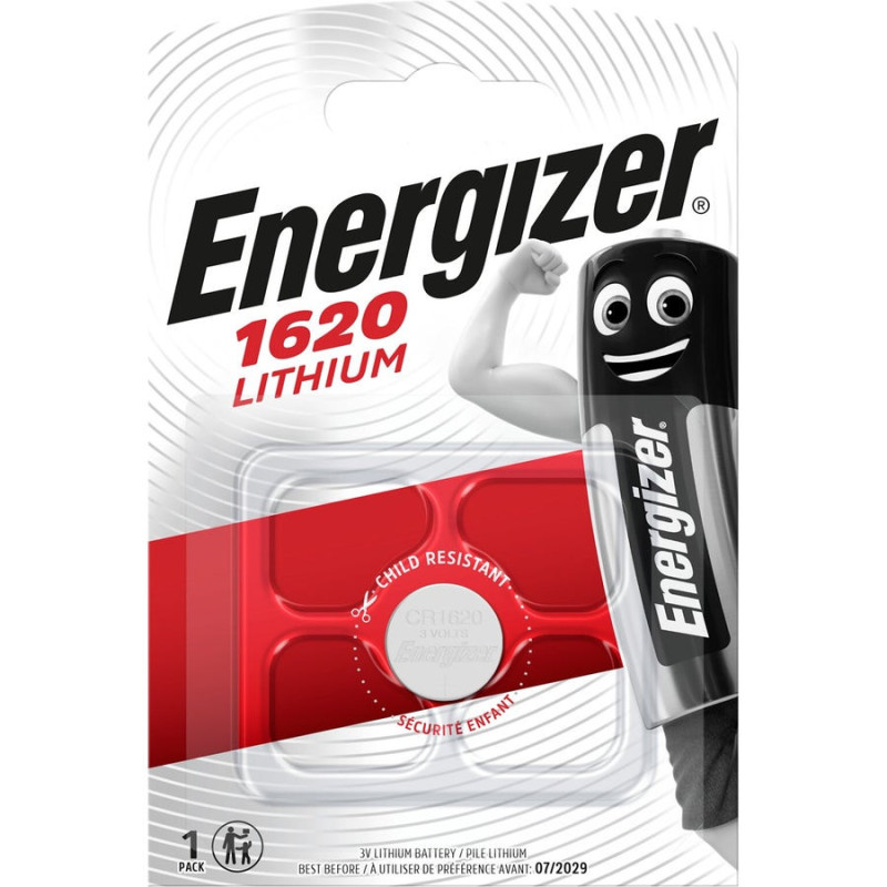 Pile Bouton Cr1620. 3 V. Energizer