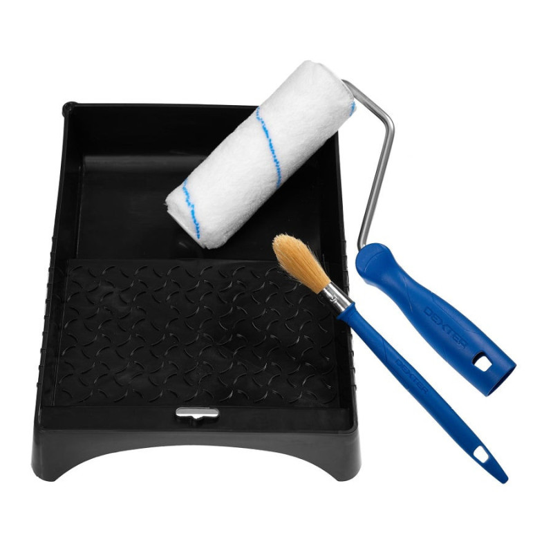 Kit d'outils mur lisse ou plafond 180mm. DEXTER