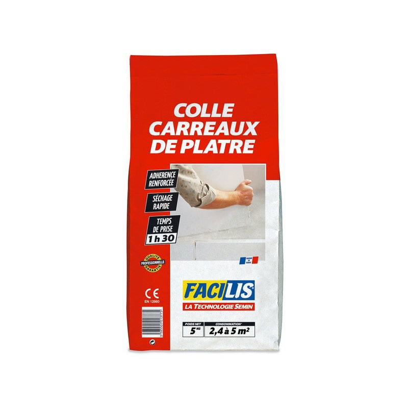 Colle Pour Carreaux De Plâtre Semin. 5 Kg — free download
