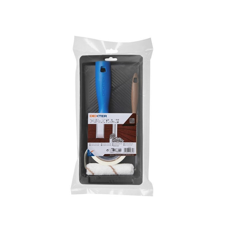 Lot de rouleaux pour vernir. huiler. vitrifier. lasurer et saturer DEXTER
