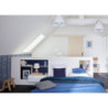 Peinture mur. plafond et boiserie couvrante. LUXENS. 5 L blanc mat