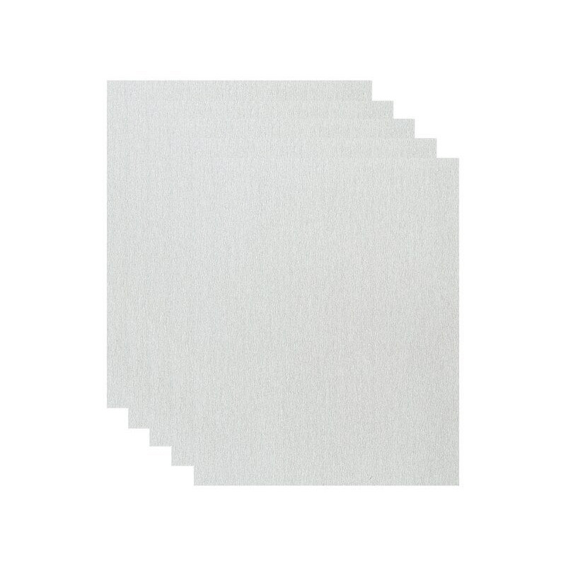 Lot de 5 feuilles abrasives DEXTER pour multiponceuse. grain 220