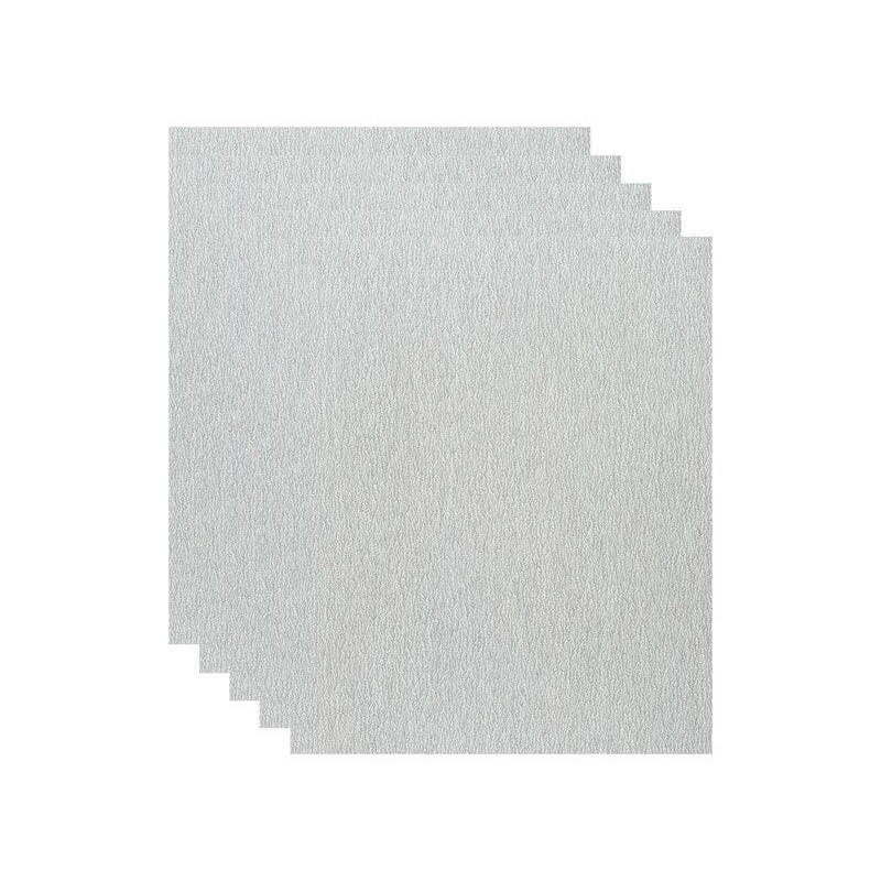 Lot de 5 feuilles abrasives DEXTER. 230 x 280 mm. grain 120