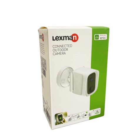 Caméra extérieure filaire connectée Enki LEXMAN