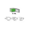 Coffre-fort à clé STANDERS Sft-20kbl2 H. 20 x l. 31 x P. 20 cm