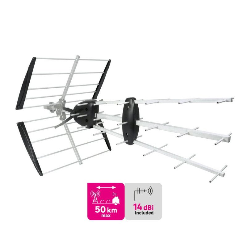 Antenne extérieure passive 4G/5G, réception difficile, LEXMAN — free download