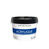 Peinture acrylique extérieure pour façade. 10 L blanc mat