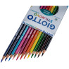 Pochette de 12 crayons de couleur Stilnovo Aquarelle - GIOTTO