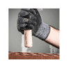Truelle ronde en acier lame de 20 cm dexter