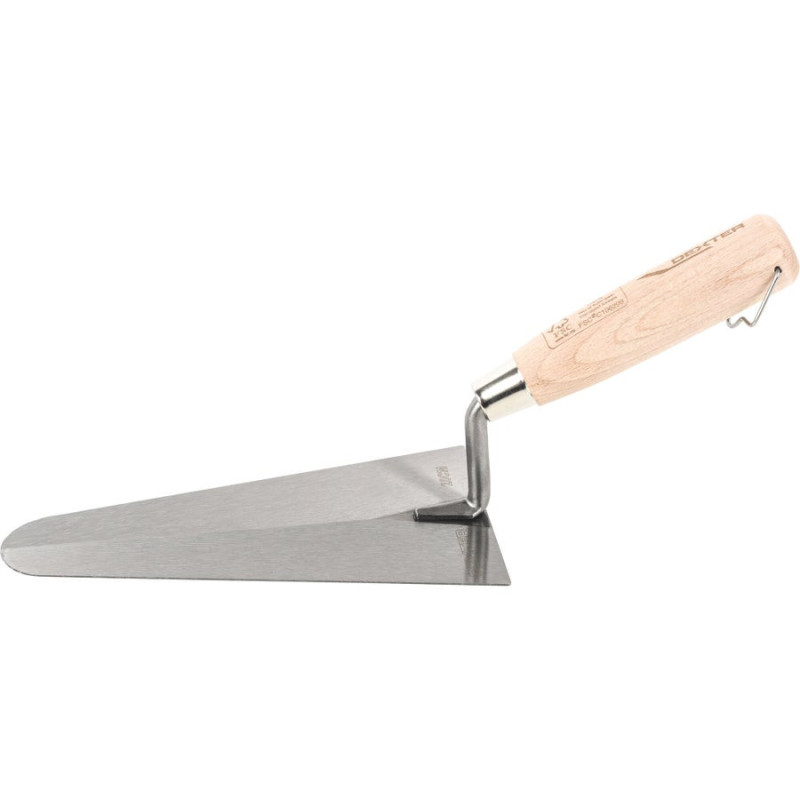 Truelle ronde en acier lame de 20 cm dexter